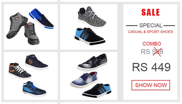 combo offer sports shoes